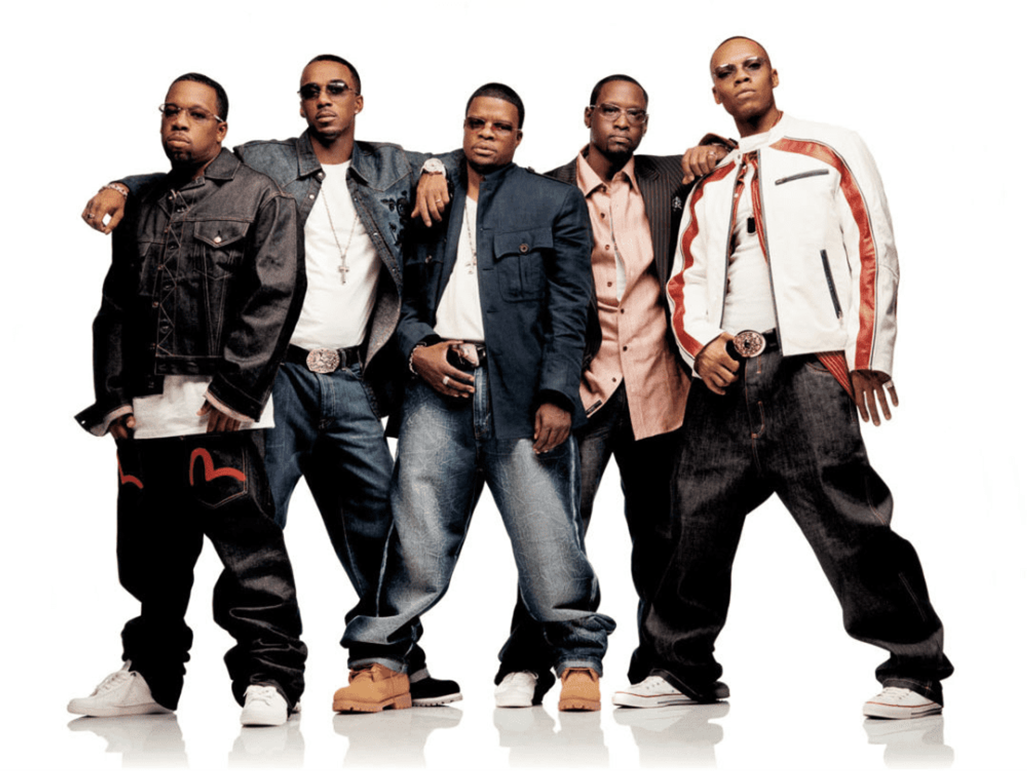 New Edition, minus Bobby Brown in this picture, will once again be six strong when they appear at Verizon Theatre at Grand Praire on July 12.