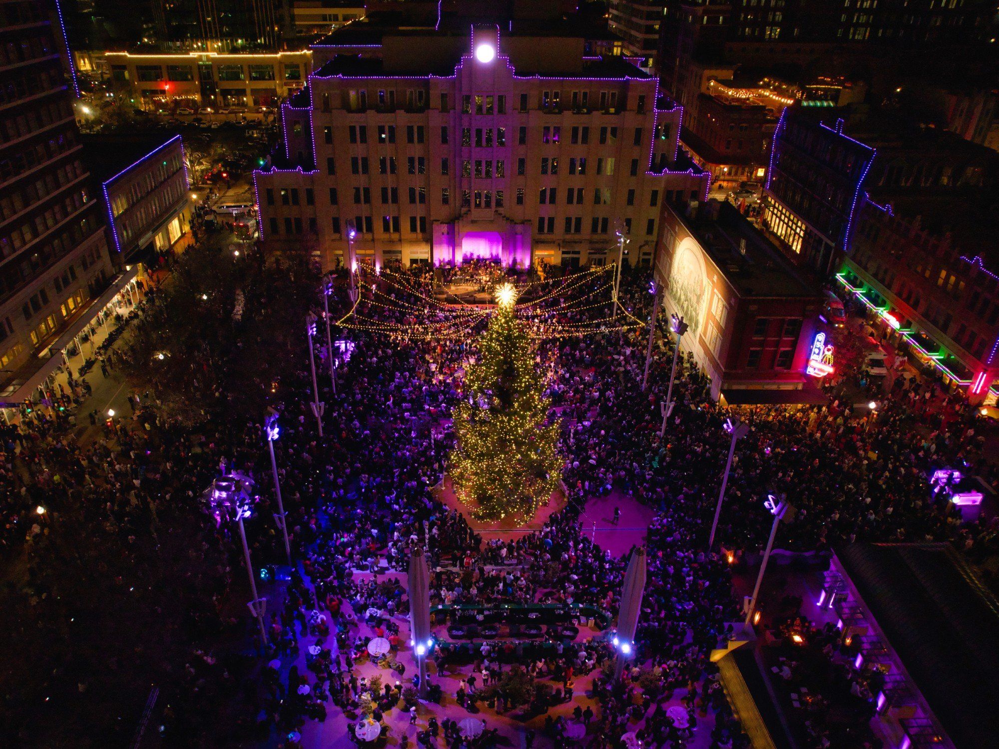 New Year's Eve in Sundance Square