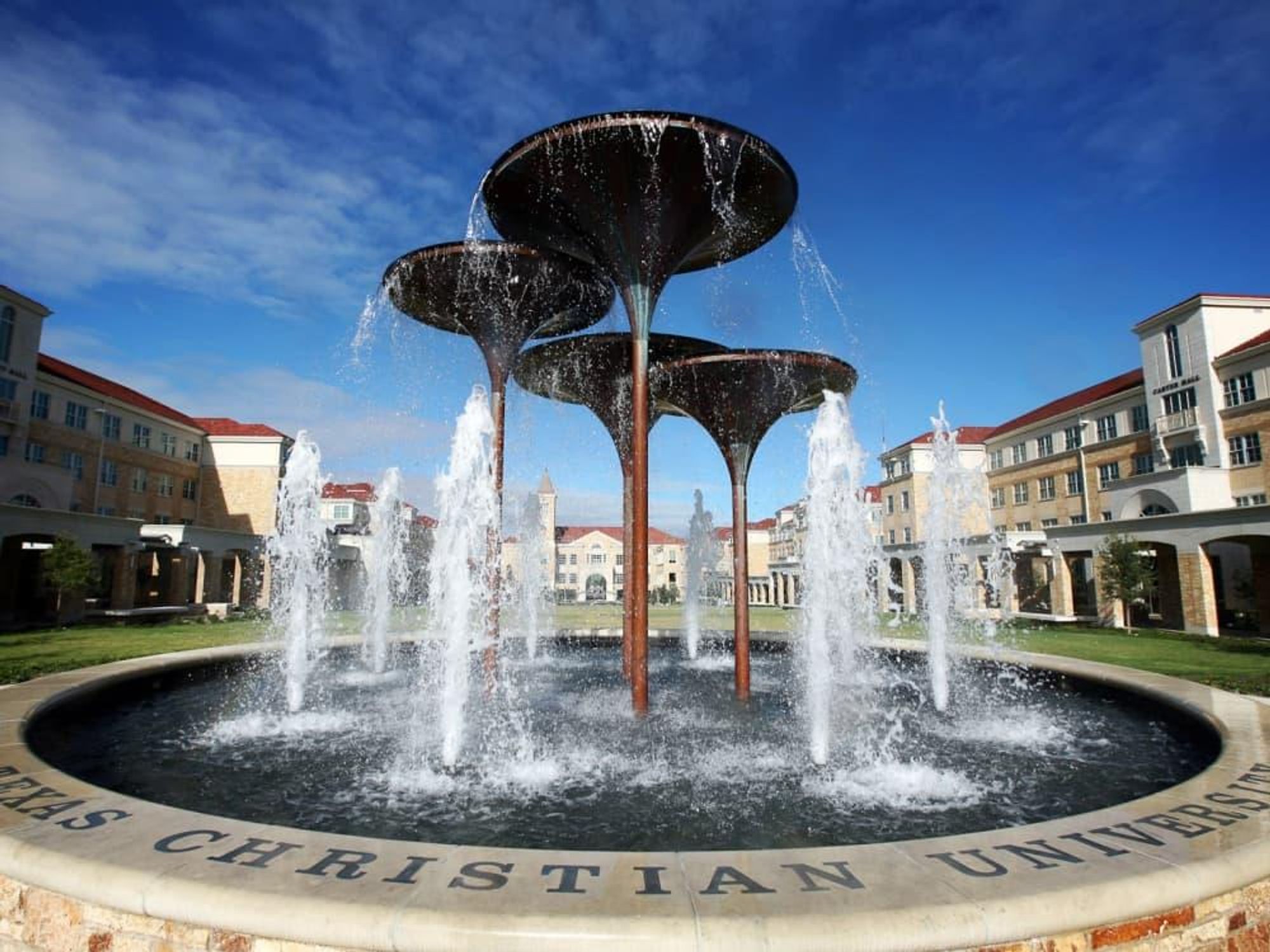 News_Texas Christian University_fountain