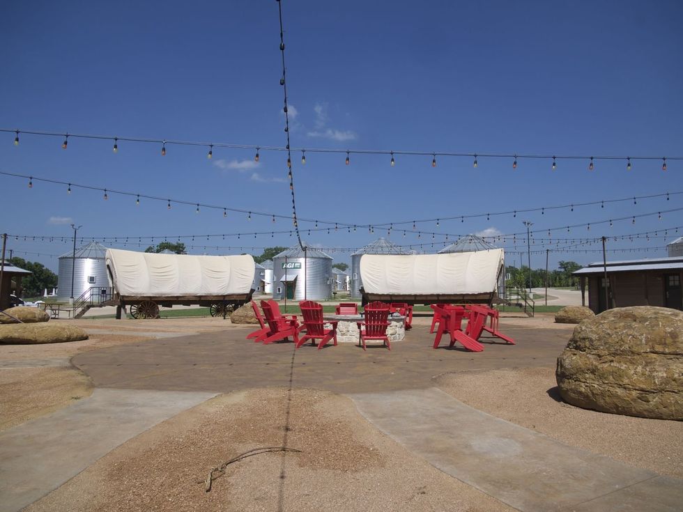 Burleson's Jellystone Park unlocks grain bin cabins, covered wagons ...