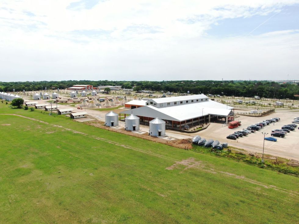 Burleson's Jellystone Park unlocks grain bin cabins, covered wagons ...