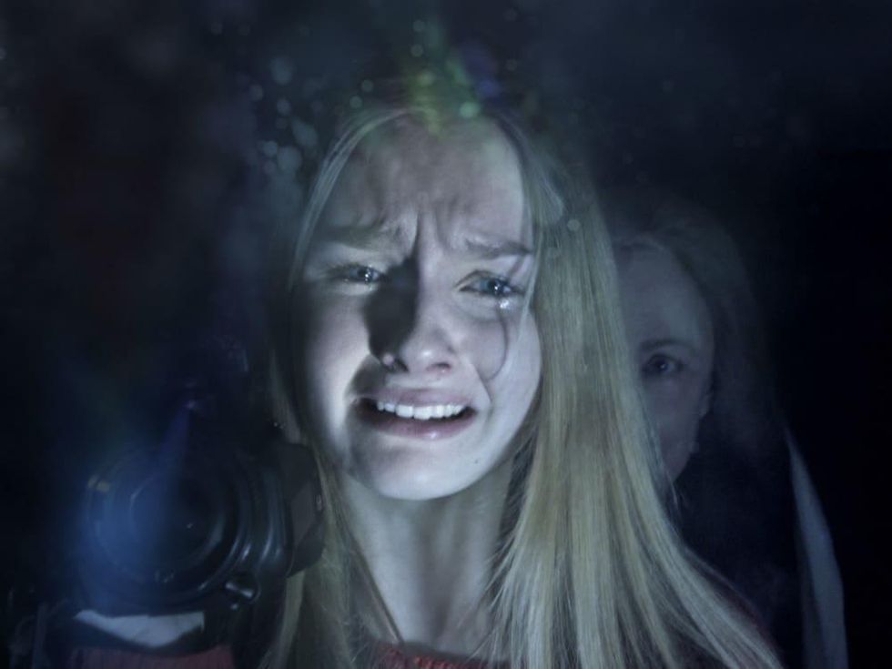 Olivia DeJonge and Deanna Dunagan in The Visit