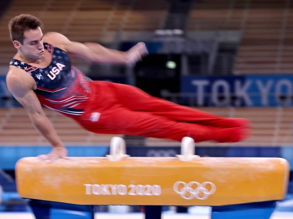Olympics Gymnastics 2021 Sam Mikulak