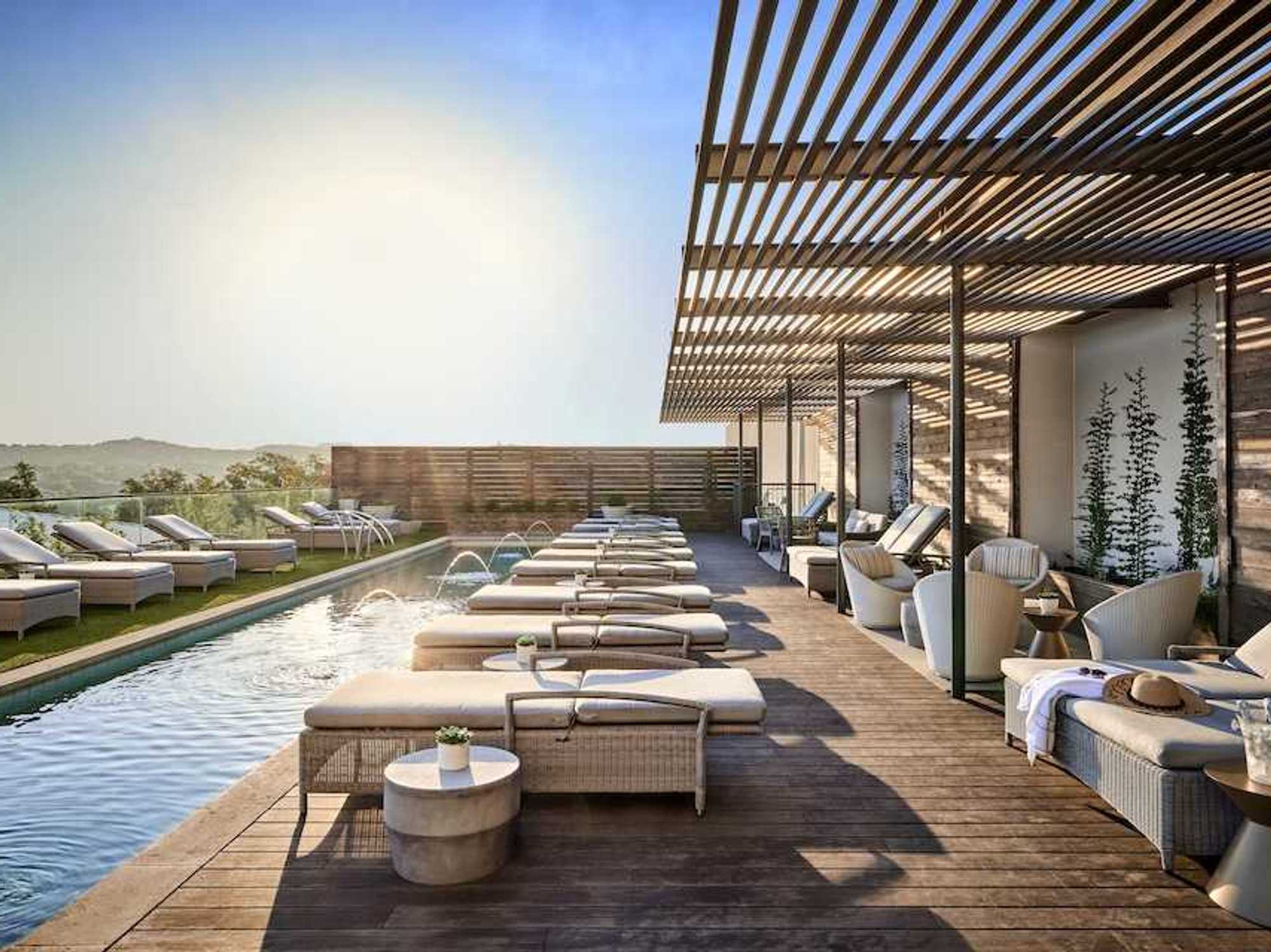 Omni Barton Creek Resort & Spa rooftop pool