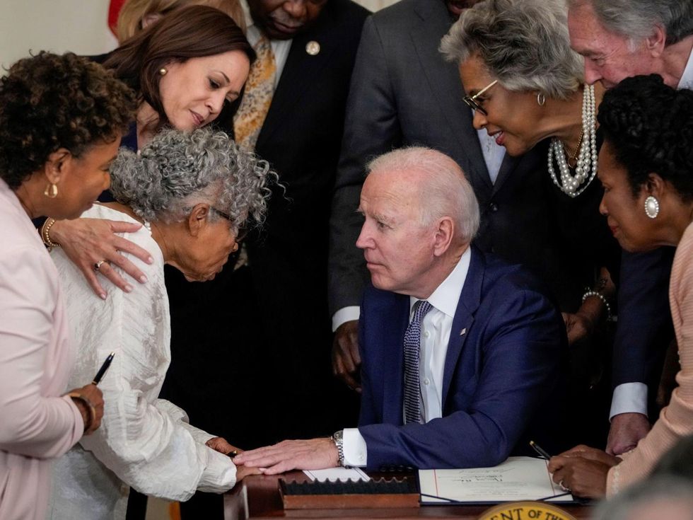 Opal Lee Joe Biden