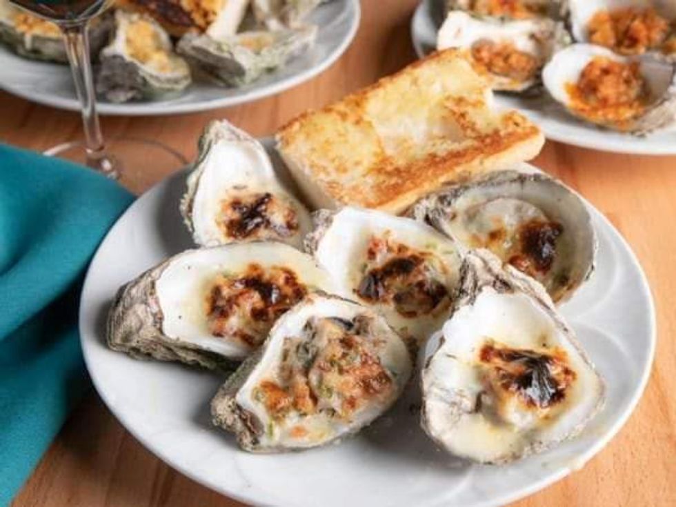 Oysters from The Fitzgerald, Restaurant of the Year.