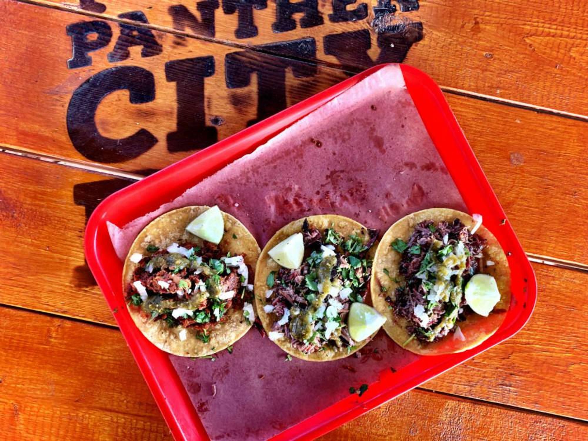 Panther City tacos