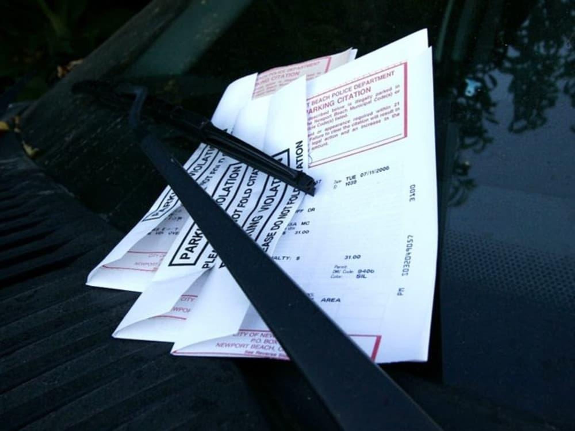 parking tickets