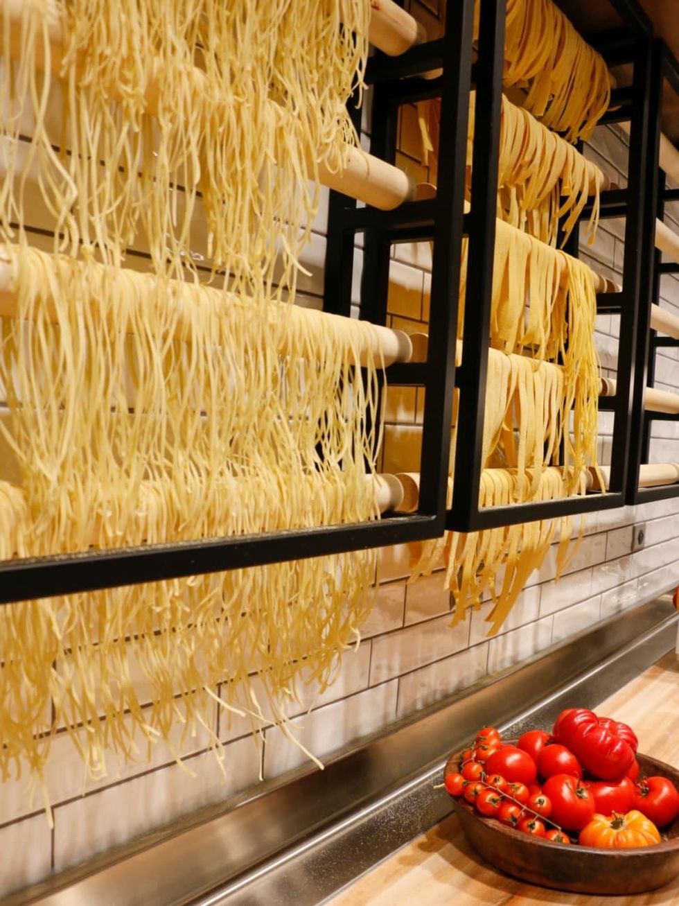 Pasta wall