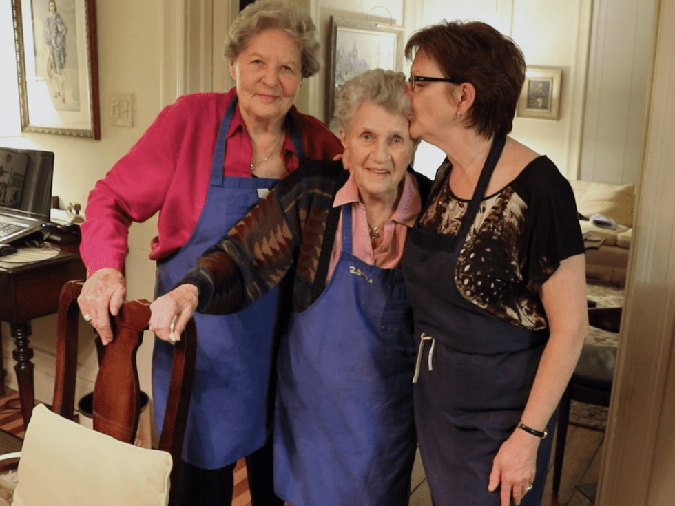 Pat Henschel, Terry Donahue, and Diana Bolan in A Secret Love