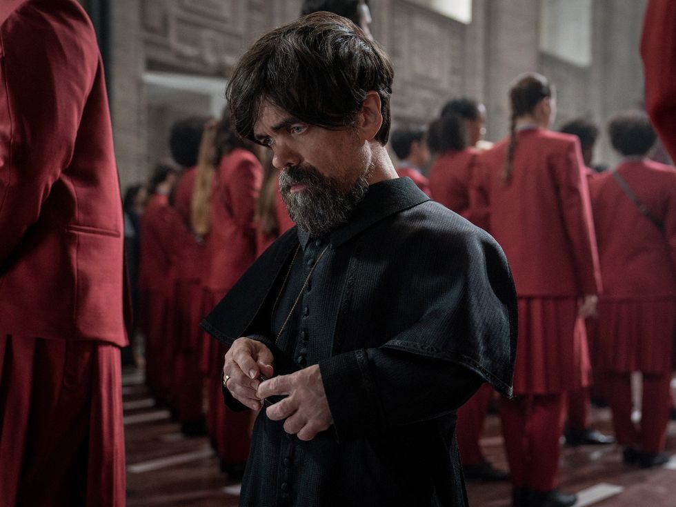 Peter Dinklage in The Hunger Games: The Ballad of Songbirds & Snakes