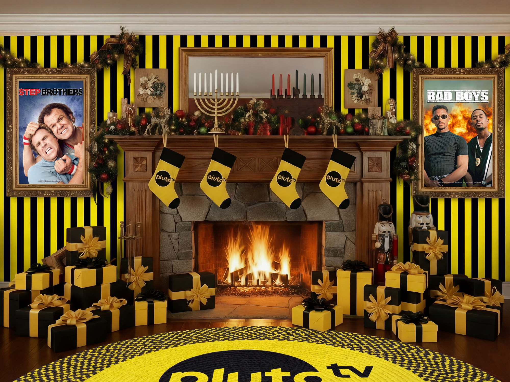 Pluto TV holiday rage room