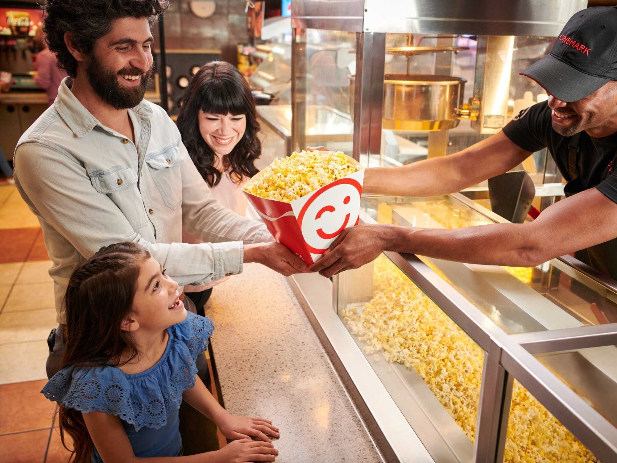 Popcorn at Cinemark
