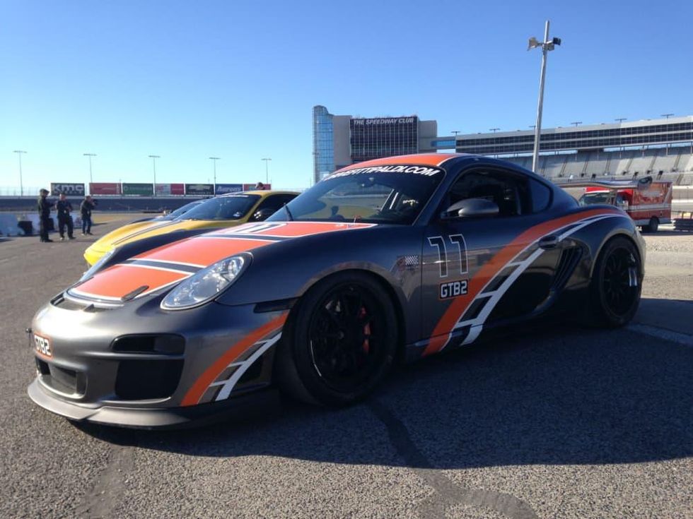 Porsche race car from Fittipaldi Exotic Driving