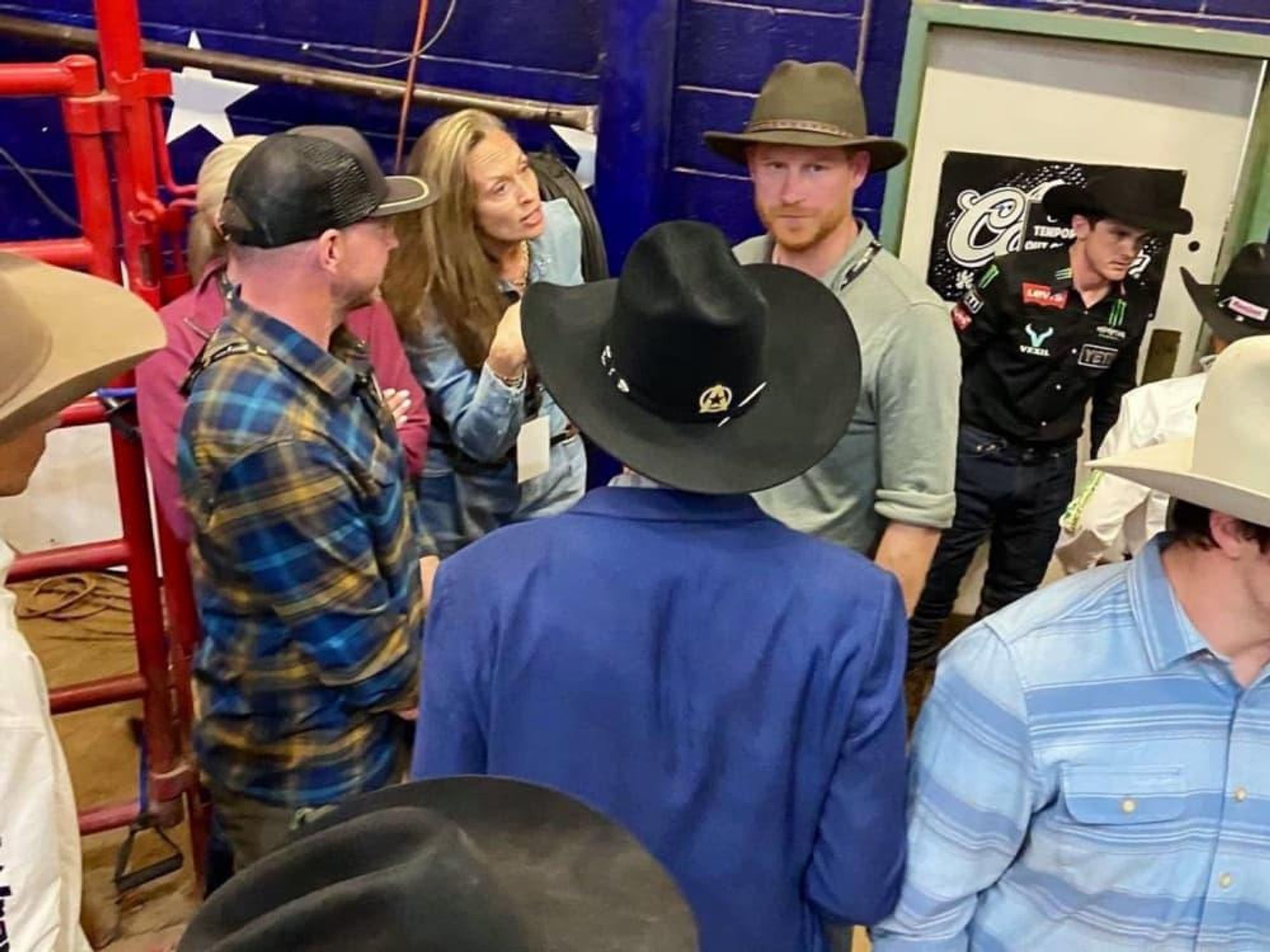 Prince Harry, Fort Worth Stockyards rodeo