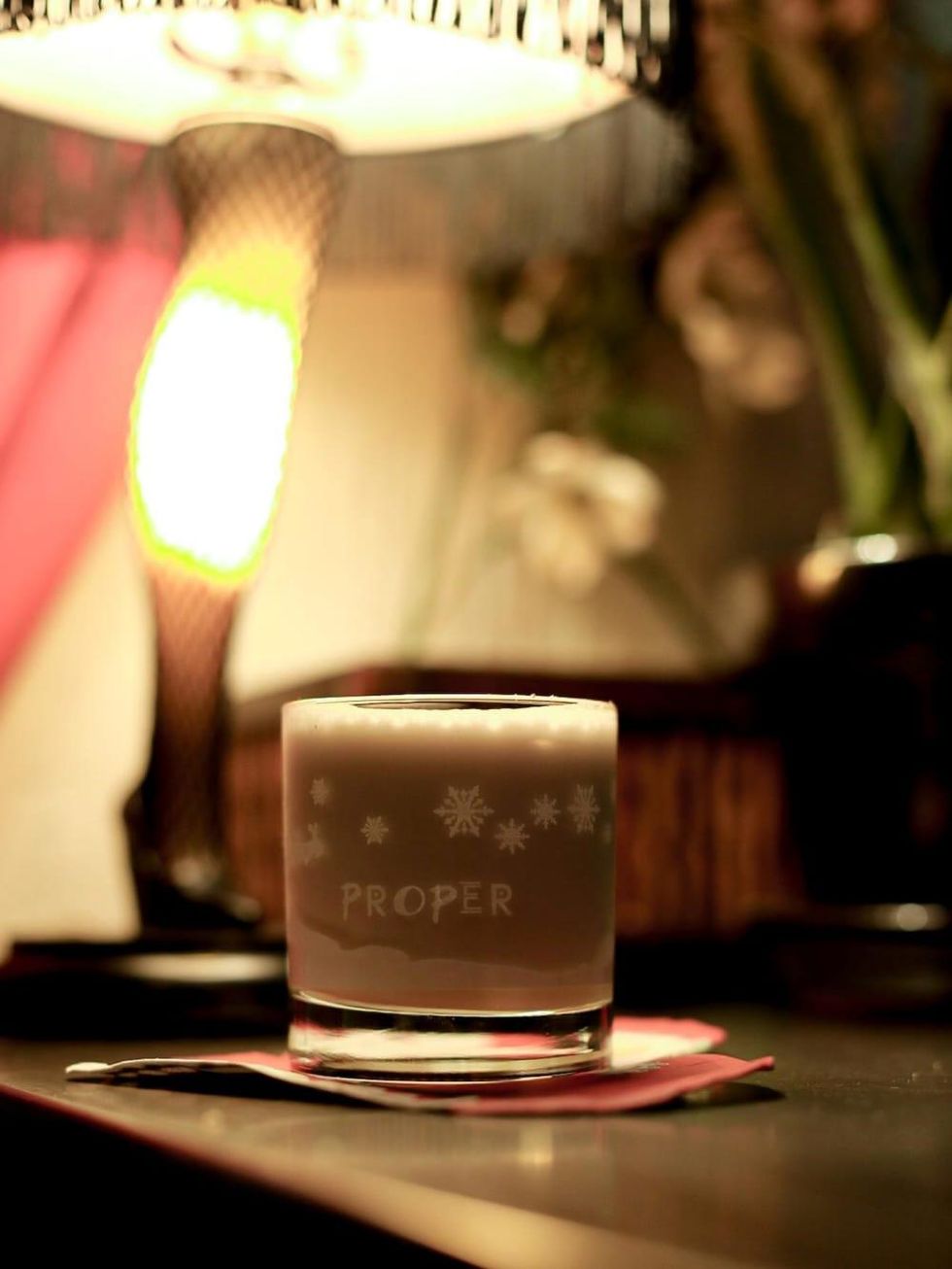 Proper bar holiday cocktail