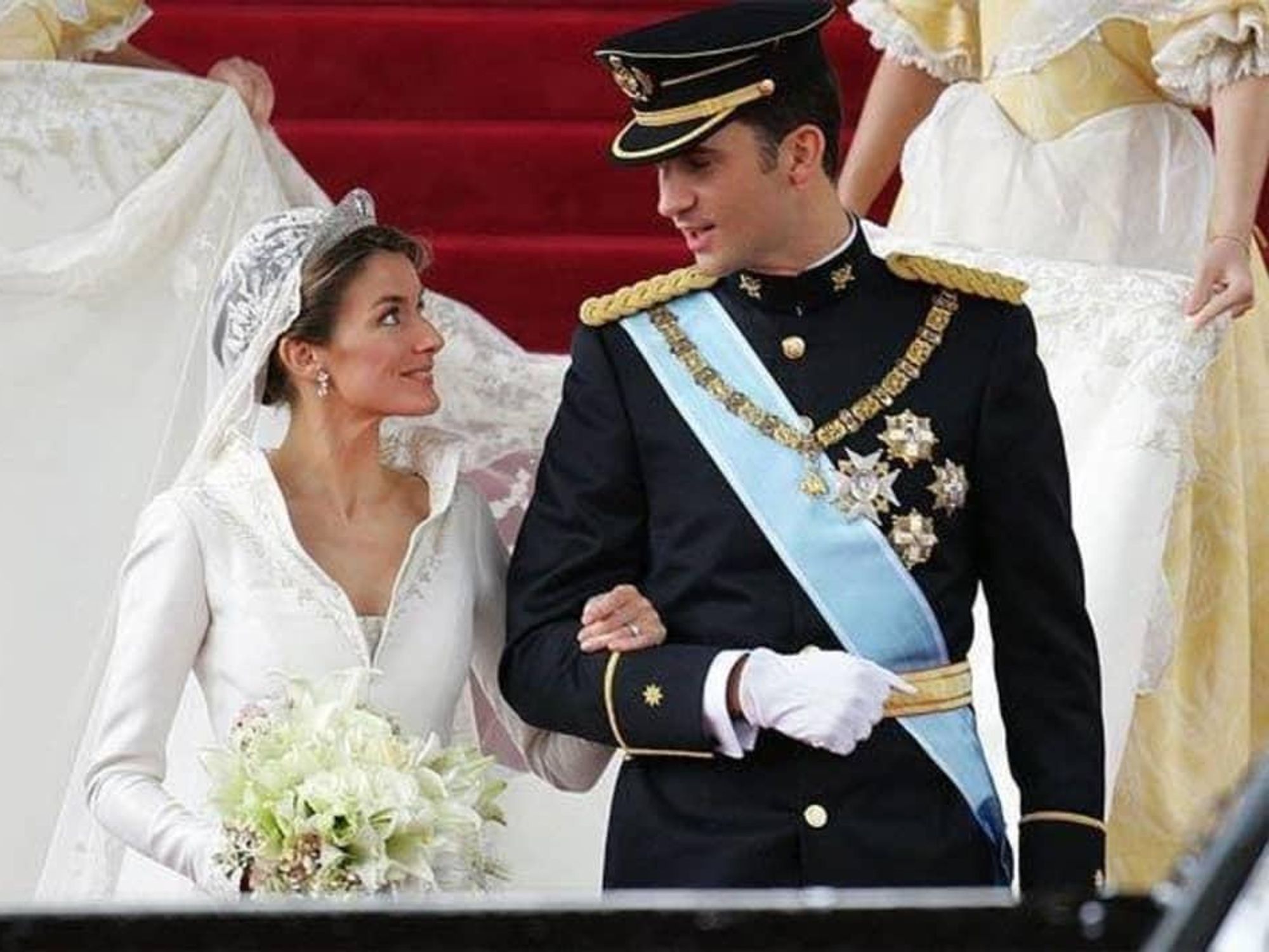 Queen Letizia, King Felipe of Spain