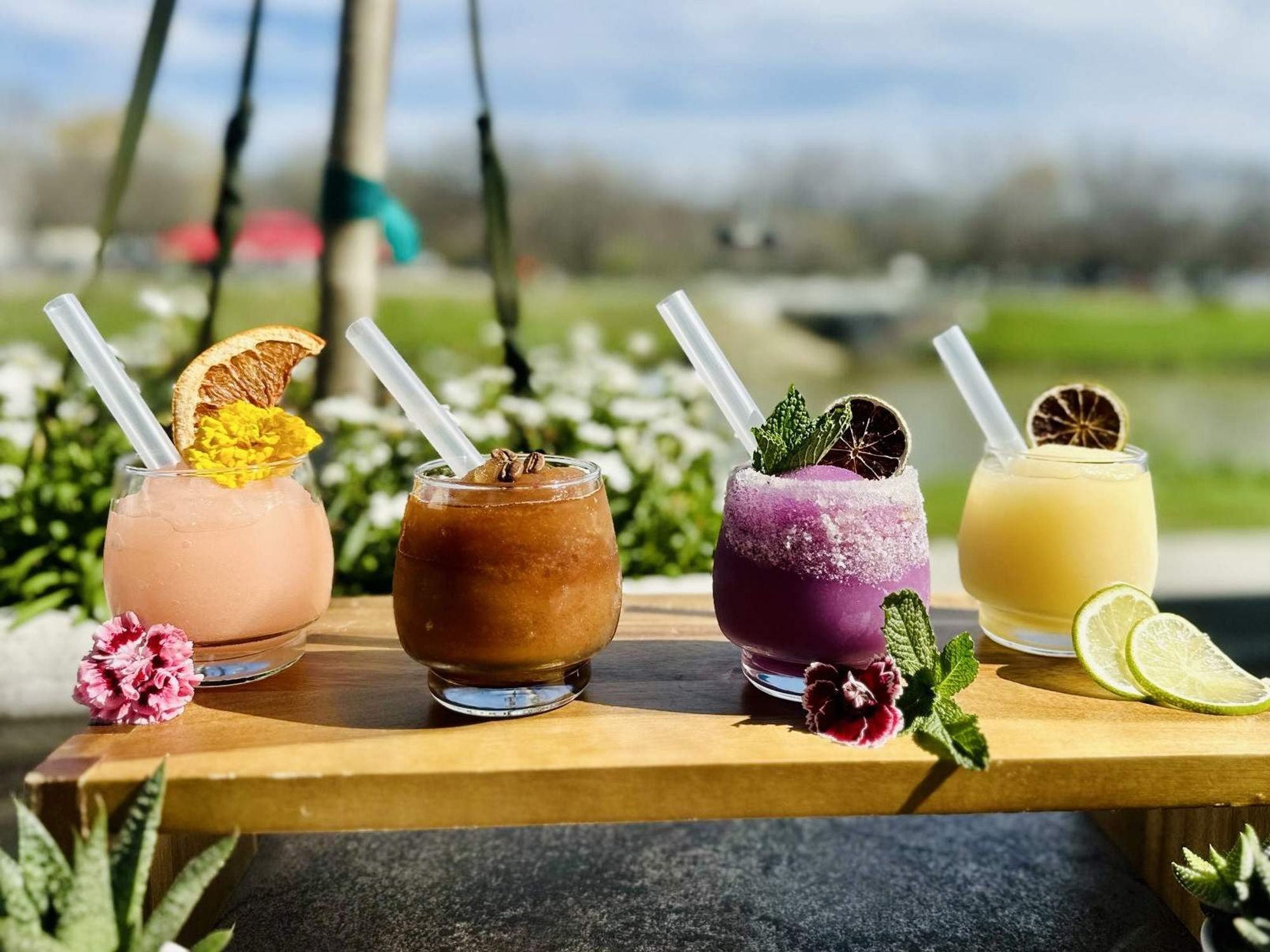 Quince, frozen cocktails