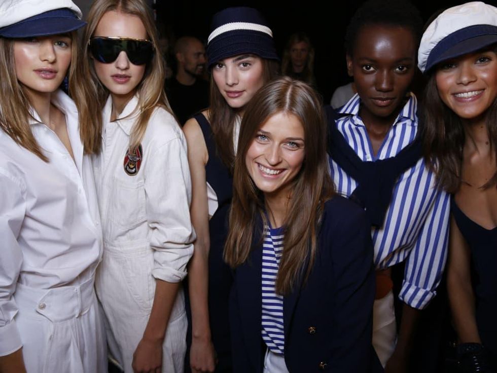 Ralph Lauren spring 2016 collection backstage