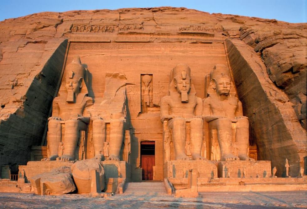 Ramses the Great and the Gold of the Pharaohs Houston Museum of Natural Science Abu Simbel Temple