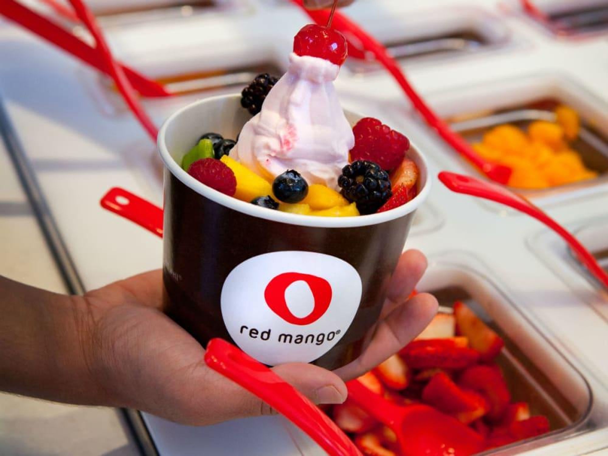 Red Mango frozen yogurt