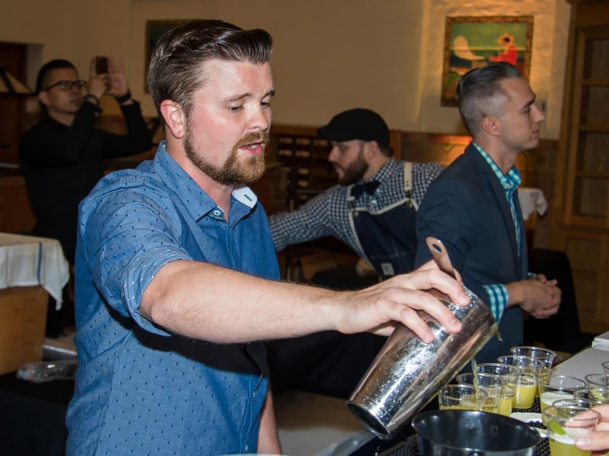 Remedy bartender Zach Potts