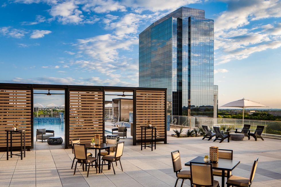 Renaissance Dallas at Plano Legacy West rooftop