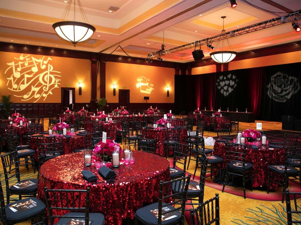 Renaissance Hotel ballroom, FW Symphony Gala 2018