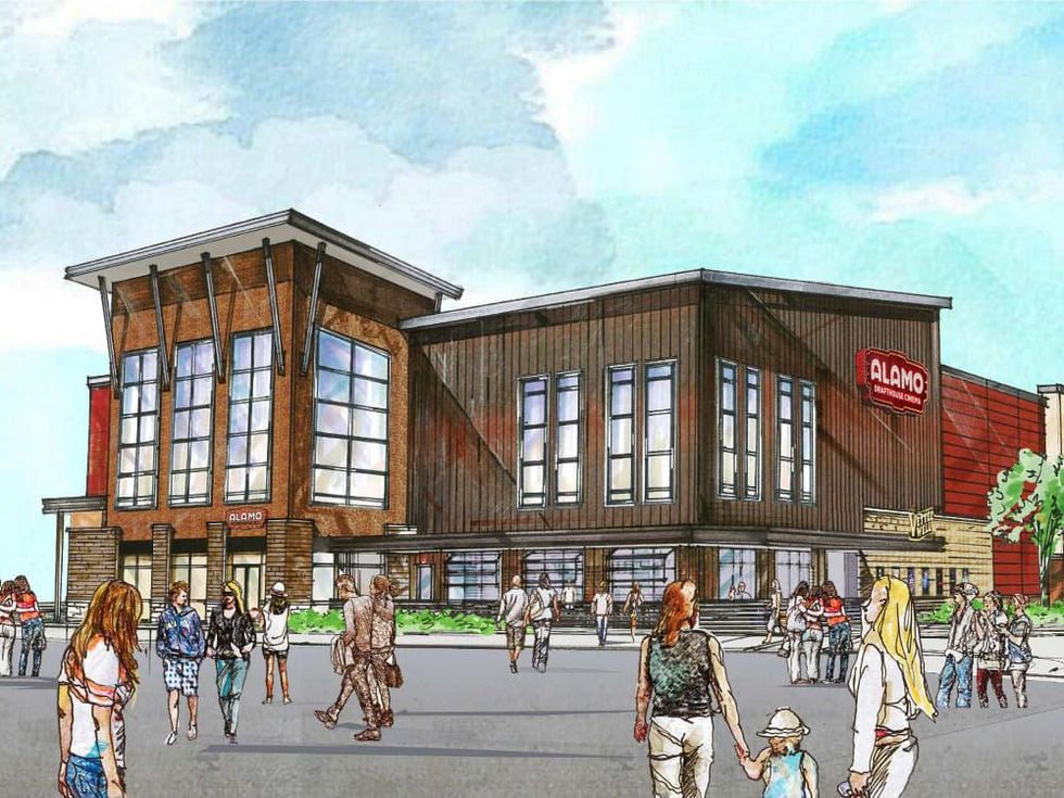 Rendering of Alamo Drafthouse Denton