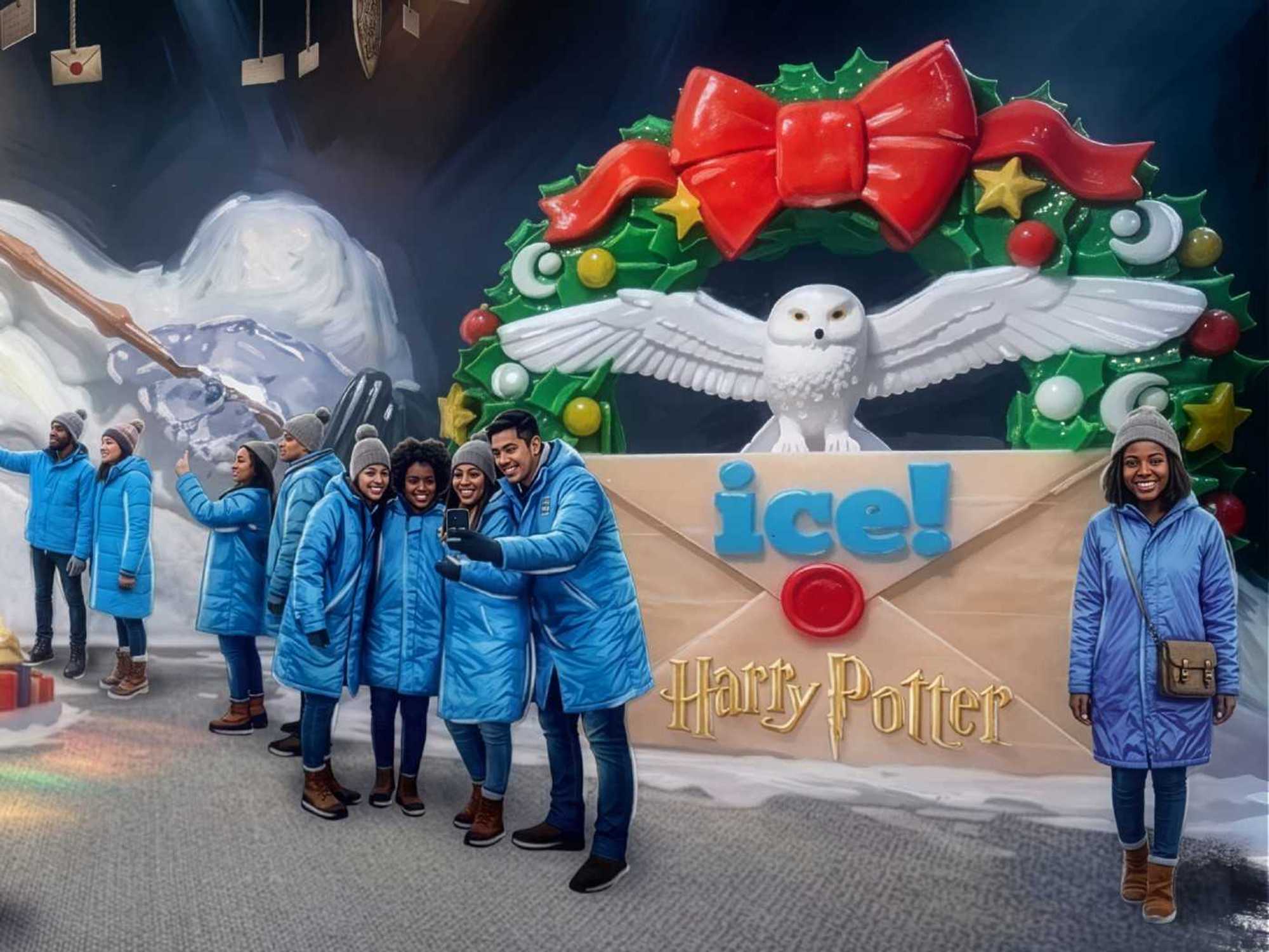 Rendering of Ice! featuring Harry Potter™ at Gaylord Texan in Grapevine