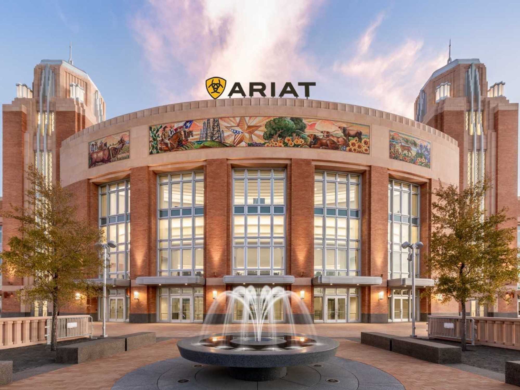 Rendering of the Ariat Arena in Fort Worth