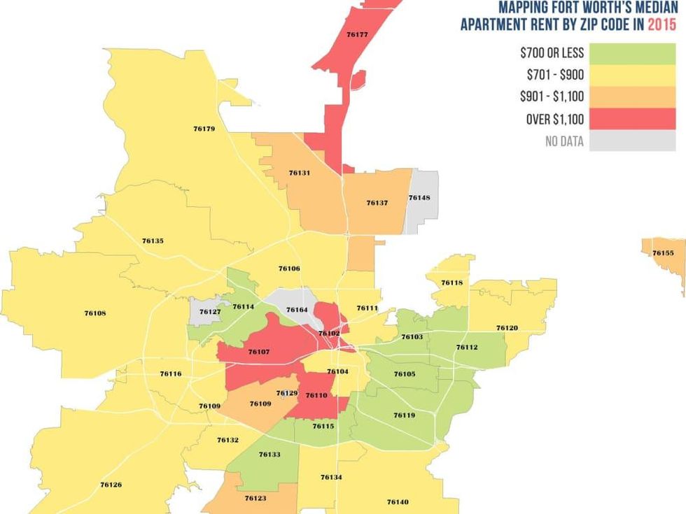 Are you renting in one of Fort Worth's most expensive ZIP codes ...