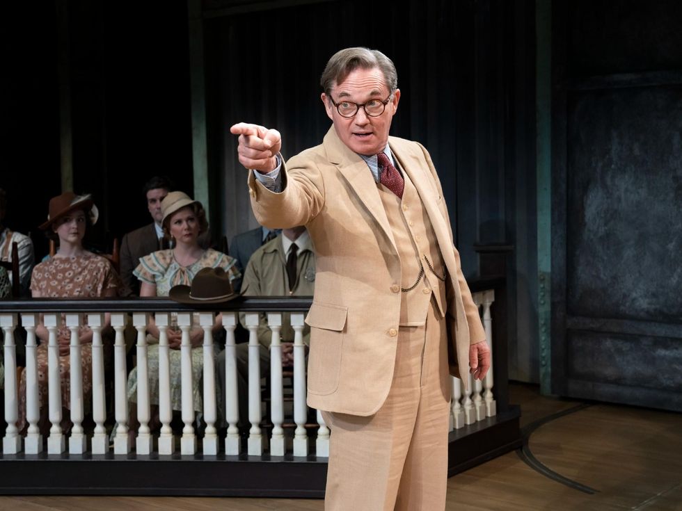Richard Thomas in the national tour of To Kill a Mockingbird