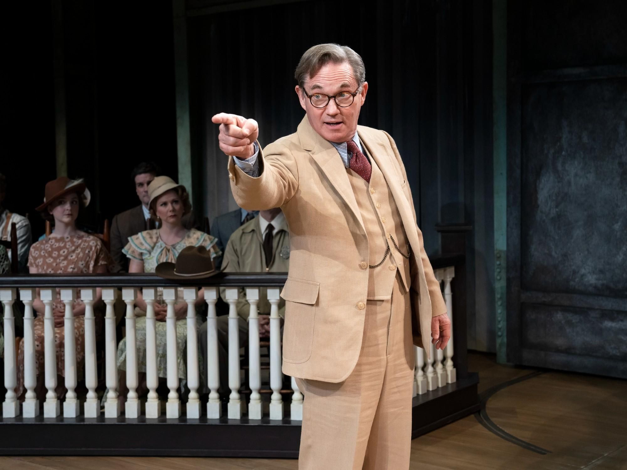 Richard Thomas in the national tour of To Kill a Mockingbird