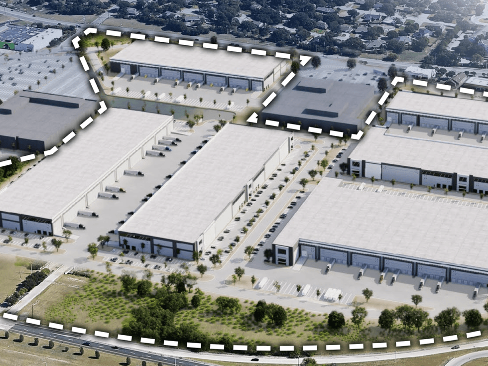 Ridgmar Mall business park rendering