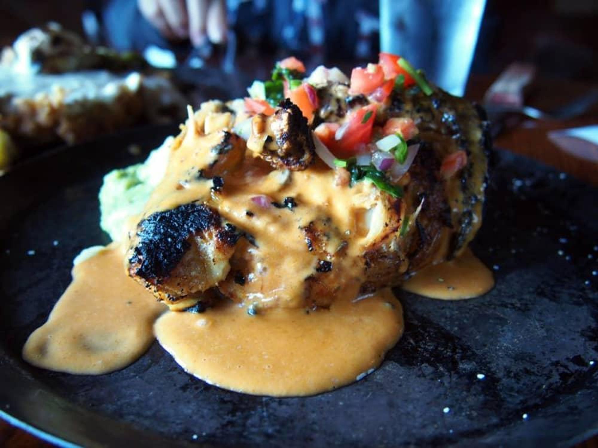 Roasted chicken at Horseshoe Hill Cafe