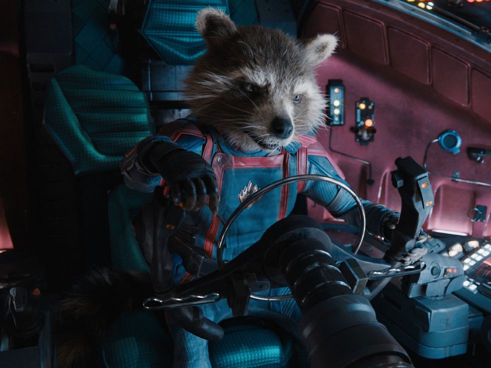 Rocket (Bradley Cooper) in Guardians of the Galaxy, Vol. 3