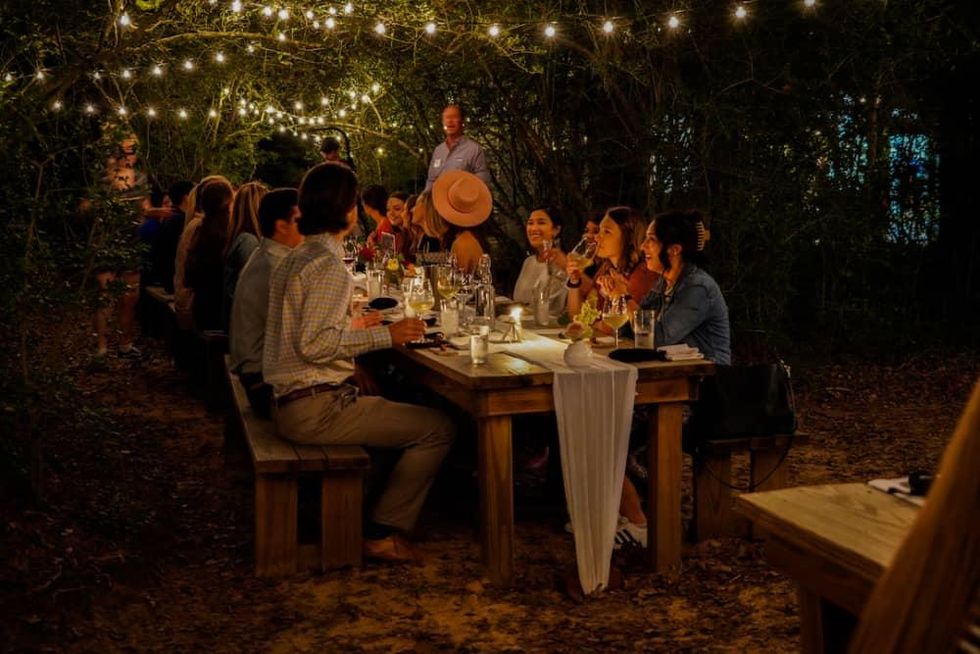 Ronin Full Moon dinner in Bryan