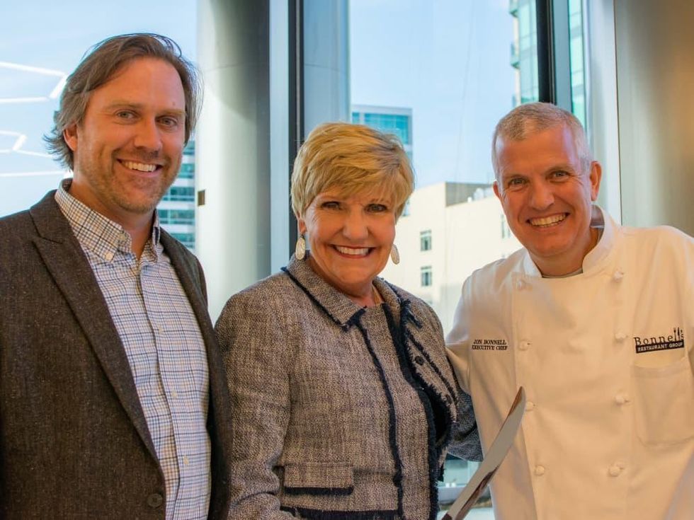 Russell Kirkpatrick, Betsy Price, Jon Bonnell, Fort Worth Food and Wine Festival 2018