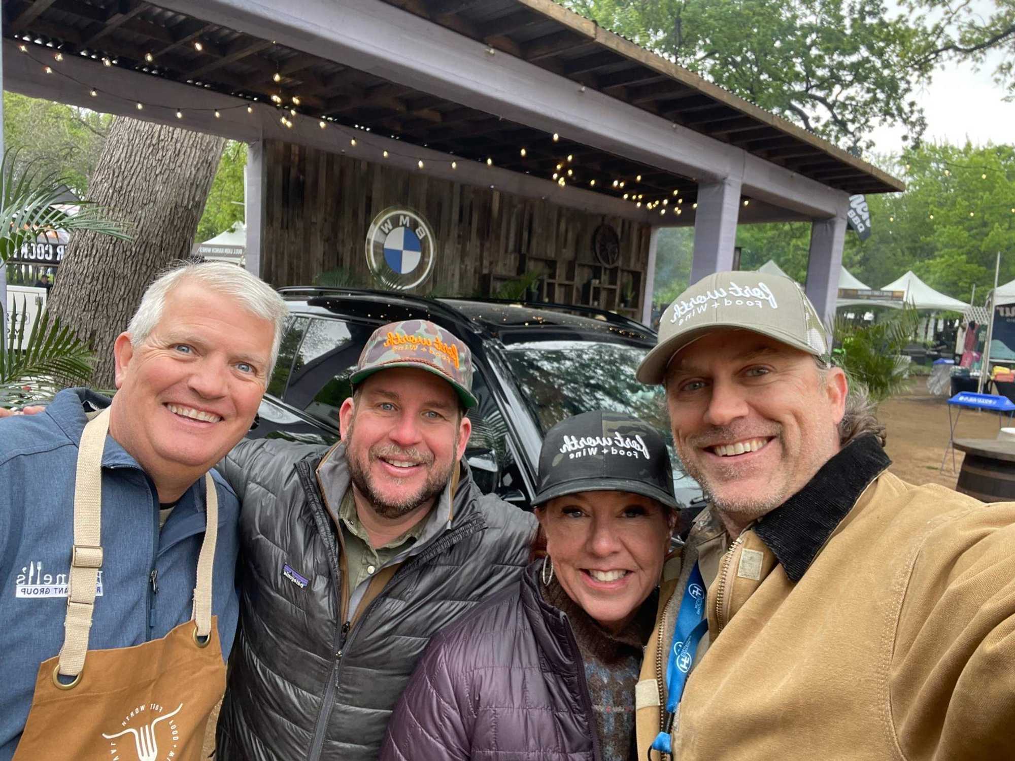 Russell Kirkpatrick, Julie Eastman, Richard King, and Jon Bonnel at 2025 FWFWF