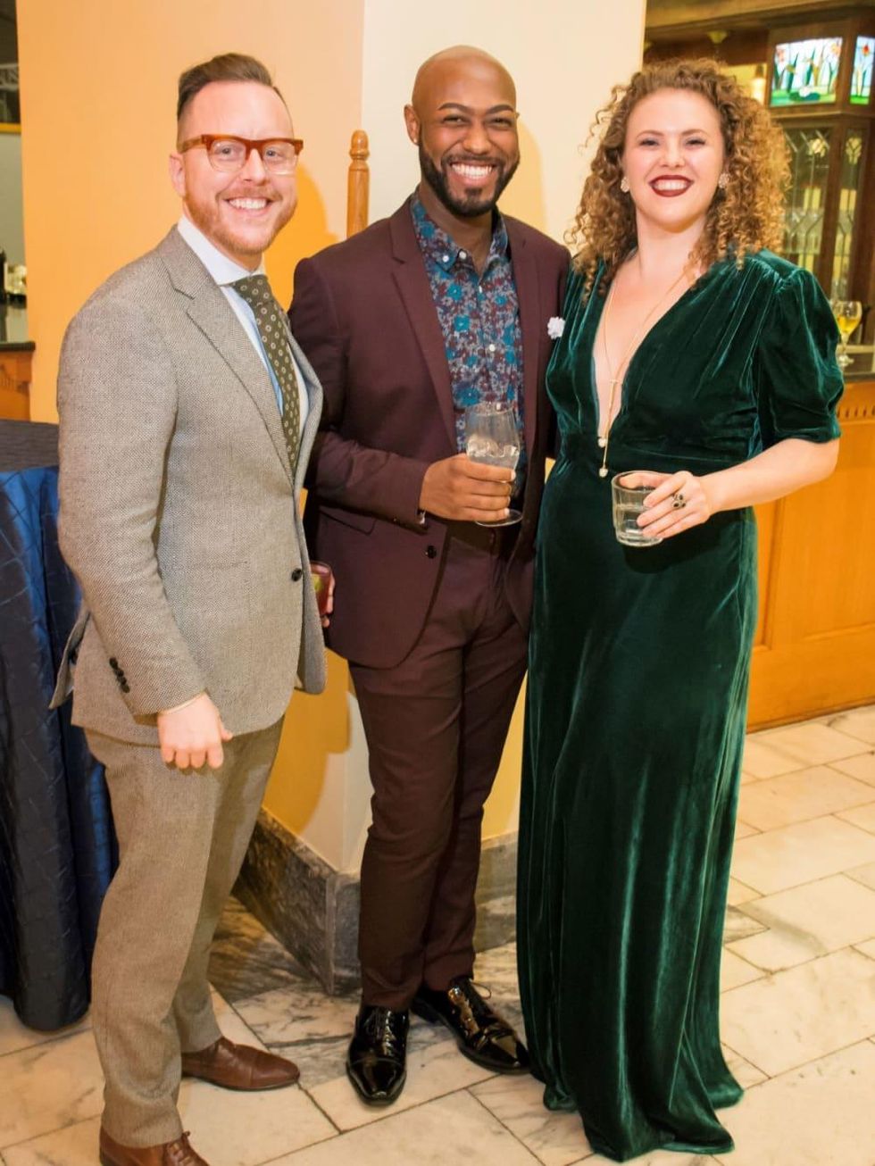 Ryan Lathan, Darius Thomas and Devon Guthrie