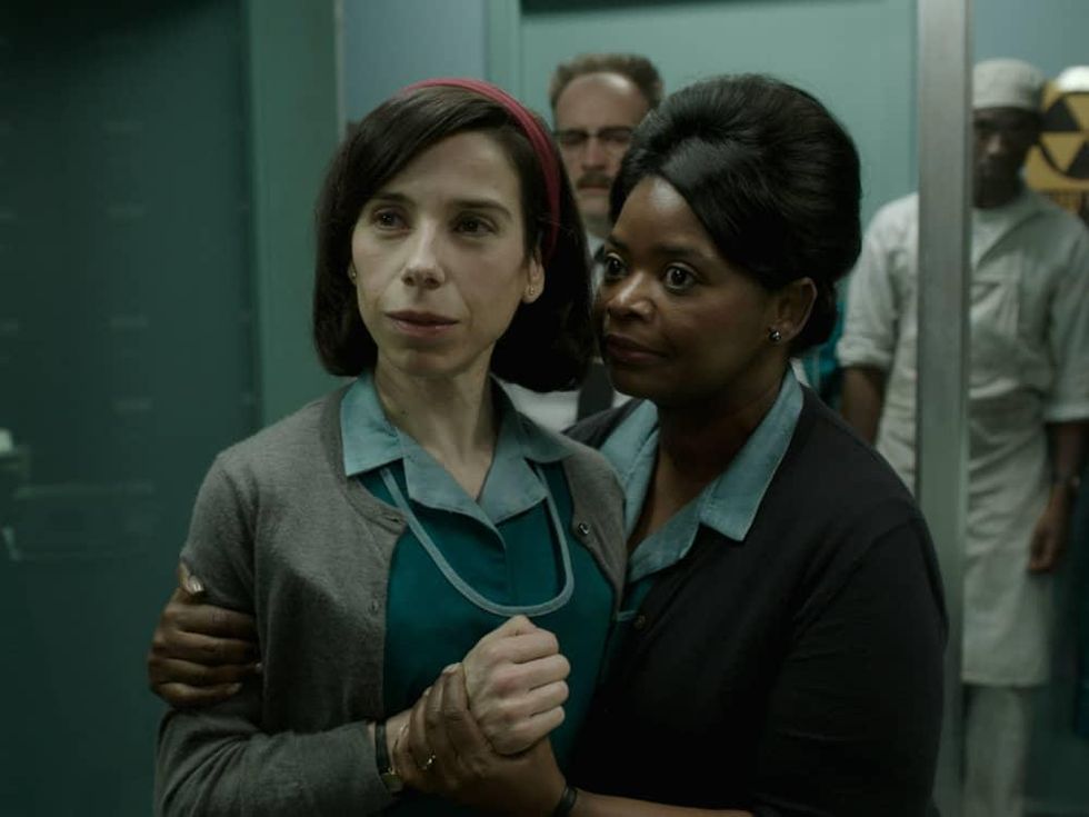 Sally Hawkins and Octavia Spencer in The Shape of Water