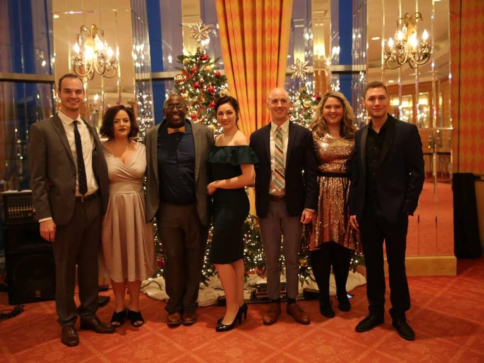 Sam Parkinson, Heather Weirich, Jonathan Walker-VanKuren, Bridget Cappel, Myles Garver, Anne Wright and Michael Sherman