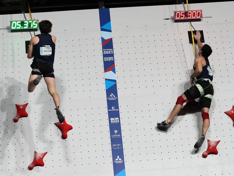 Sam Watson, Speed Climbing