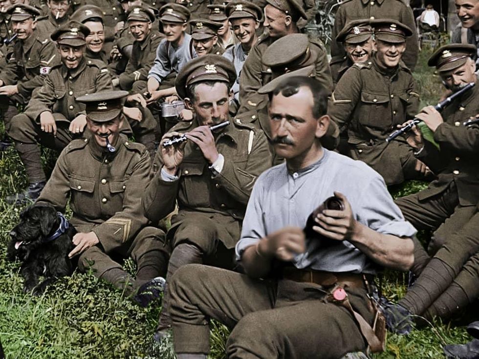 Scene from They Shall Not Grow Old