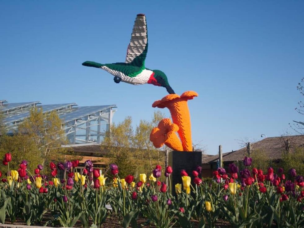 Sean Kenney\u2019s Nature Connects Made with LEGO\u00ae Bricks