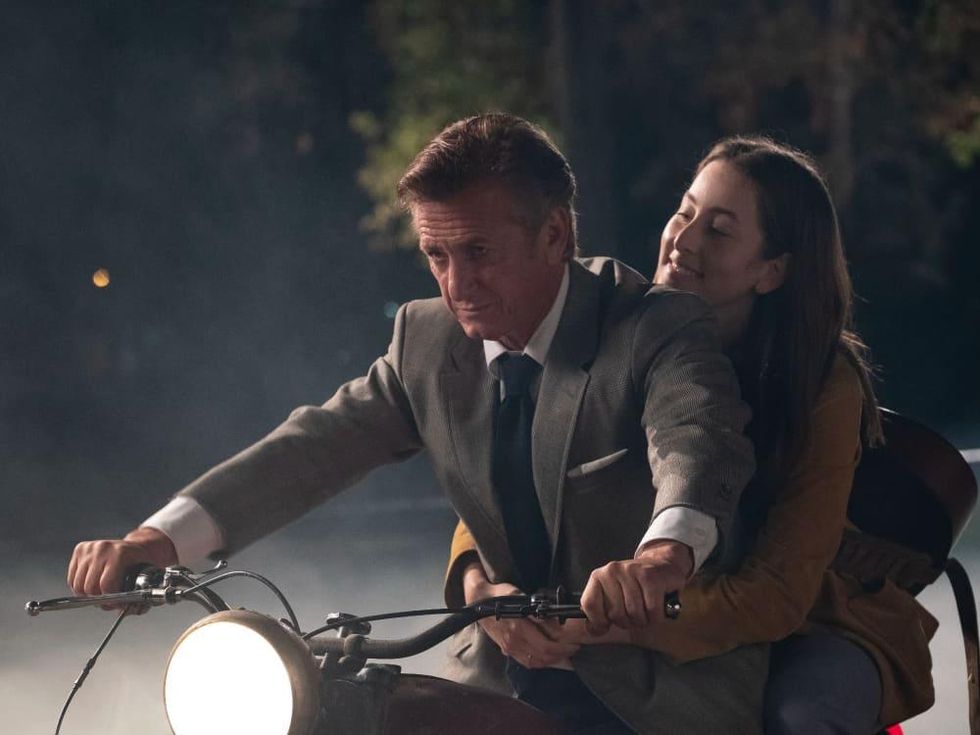 Sean Penn and Alana Haim in Licorice Pizza