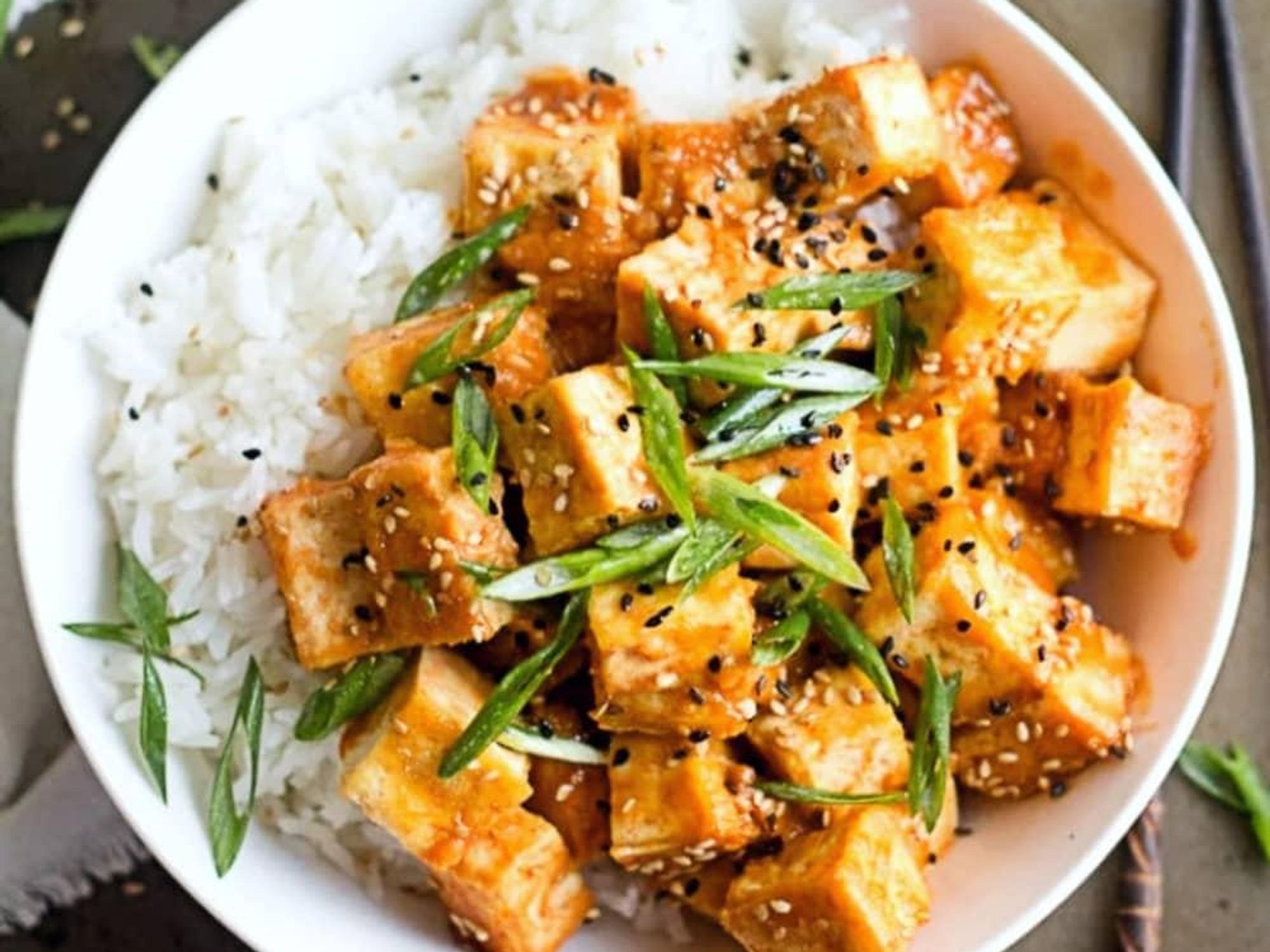 sesame tofu