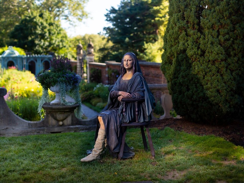 Seward Johnson Sculptures in the Garden