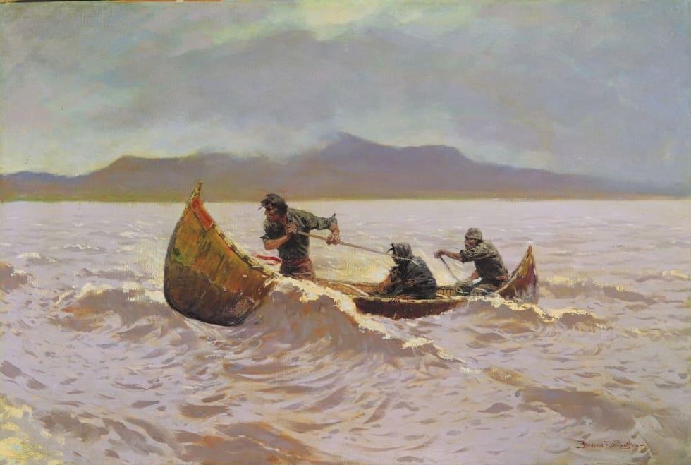 Sid Richardson Museum, Frederic Remington East, Howl of the Weather